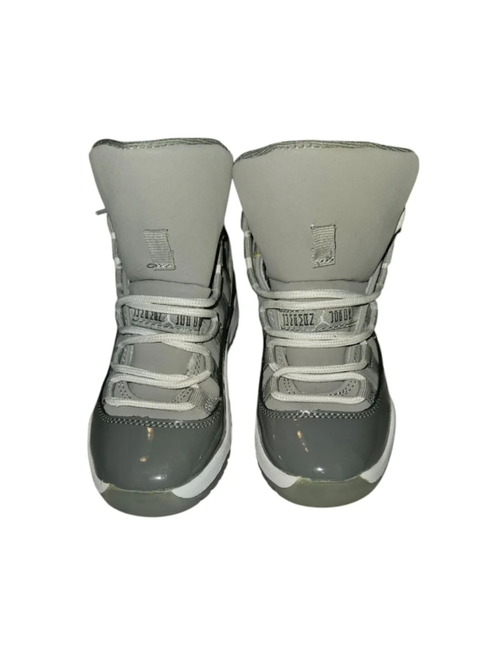 Nike Air Jordan 11 Retro Cool Grey 378039-005 Kids Pre School Shoes size 12.5C